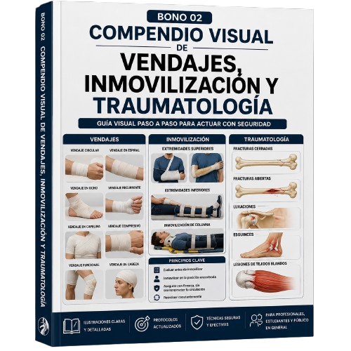 Bono 02 - Compendio Visual de Vendajes, Inmovilización y Traumatología