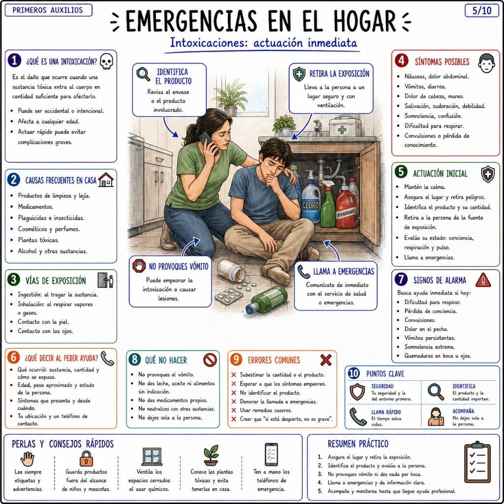 Emergencias en el Hogar: Cortes y heridas: control inicial